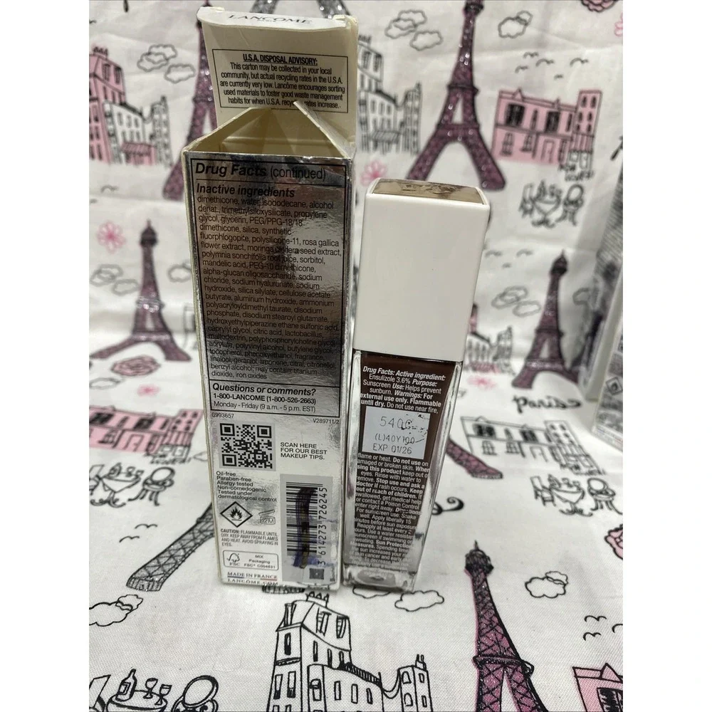 LANCOME ~ TEINT IDOLE ULTRA WEAR CARE & GLOW FOUNDATION ~ # 540(C) NEW Exp 01/26